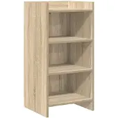 Syfax Sideboard Sonoma-Eiche 40 x 36 x 80 cm Holzwerkstoff