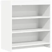 Syfax Sideboard Weiß 75 x 36 x 80 cm Holzwerkstoff