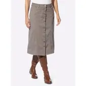 Witt Weiden Jeans-Rock in taupe | Gr.: 20