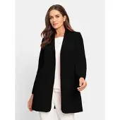 HEINE Longblazer in schwarz | Gr.: 48