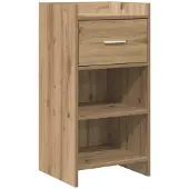 Syfax Sideboard Artisan-Eiche 40 x 36 x 80 cm Holzwerkstoff