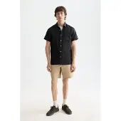 Scotch & Soda Core Linen Kurzarmhemd