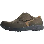 Jomos Campus Weite H Herrenschuhe Slipper Klettschuh Braun Freizeit