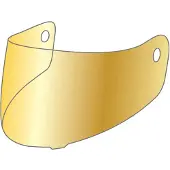 FC-Moto FF130SV Cavion Visier, iridium gold, Einheitsgröße