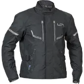 Lindstrands Lomsen wasserdichte Motorrad Textiljacke, schwarz, 52