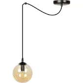 Emibig Hängeleuchte Gigi Amber E14 L:200cm B:26cm H:200cm dimmbar