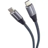 PremiumCord USB-C to USB-C Braided Grau 2 m USB-Kabel