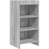 Syfax Sideboard Grau Sonoma 40 x 36 x 80 cm Holzwerkstoff