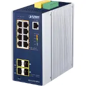Planet IGS-5225-8P4S, Managed, L2+, Gigabit Ethernet (10/100/1000), Vollduplex, Power over Ethernet (PoE), Wandmontage