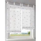 HEINE Bändchenrollo in weiß-bunt | Gr.: 100-x-140-cm