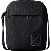 Calvin Klein Umhängetasche Utility Emblem Reporter LV04D3303G Schwarz