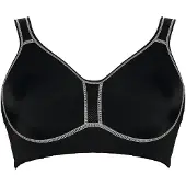 Viania Sport-BH "Sport BH Performance", Damen, Gr. 80, Cup B, schwarz, Obermaterial: 47% Polyamid PA. 41% Polyester PES. 12% Elasthan EL., BHs Sport-BH