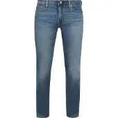 Levi's 1100000002199 "511 SLIM", Herren, Gr. 32, Länge 34, blau (waterfall cool), Denim/Jeans, Obermaterial: 99% Baumwolle, 1% Elasthan, slim fit lang, Jeans 1100000002199, mit Stretch