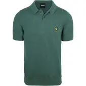 Lyle & Scott Strick-Poloshirt Grün