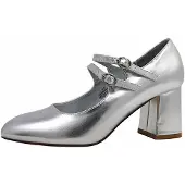 Post Xchange Metallic Damenschuhe Pumps Pumps Silber Elegant
