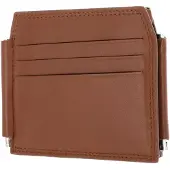 Golden Head Leder Geldklammer Kartenhalter Polo RFID Protect Clip-Scheintasche 1923 Cognac braun