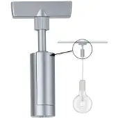 Paulmann URail Pendeladapter Universal, 50W, chrom