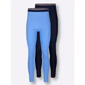 Witt Weiden Hose lang in marine + himmelblau | Gr.: 8