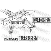 FEBEST 1924-E90FLFL Querlenker Links Vorne Unten für BMW 3 Touring (E91)