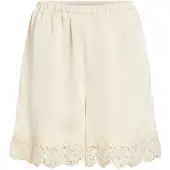 Vila Viklara Spitzensaum Shorts