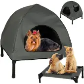 Creative Corner Hundehütte Katzenbett Zelt Haustierbett 60x54x44 cm