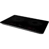 Sencor SCP 4501BK, Schwarz, Arbeitsplatte, 56 cm, Zonen-Induktionskochfeld, Glaskeramik, 2 Zone(n)