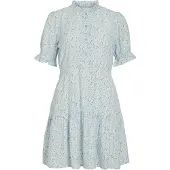 Vila Vistepa Kurzärmeliges Minikleid