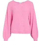 Vila Vimarley U-boot-ausschnitt Strickpullover