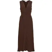 Vila Viskov V-ausschnitt Maxikleid