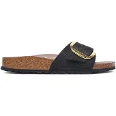 Birkenstock Damen Madrid Big Buckle Synthetik Python Black Narrow-Schuhgröße 37