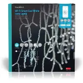 Nedis WIFILXC03W400 SmartLife Weihnachtsbeleuchtung Wi-Fi Kaltweiß 400 LEDs 8 m