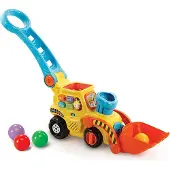 Vtech Spielzeug-Bagger "VTechBaby, Ballspaß Bagger", bunt, Spielzeugfahrzeuge, KinderB:39cm H:22cm T:12cm, Kunststoff, Spielzeug-Bagger, zum Schieben, B:39cm H:22cm T:12cm