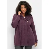 Sheego by Joe Browns Cardigan in brombeere | Gr.: 40-42