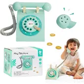 Classic World Klassisches Holz-Telefon für Kinder 4 Teile