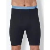 Witt Lange Unterhose "Hose knielang Hose knielang 2 Stück", Herren, Gr. 7, 2 Stk., Interlock-Jersey, blau (marine, mittelblau), Interlock-Jersey, , Unterhosen Lange Unterhose