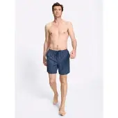 Witt Badeshorts "Badeshorts Badeshorts mit Innenslip", Herren, Gr. 9, N-Gr, blau (marine, mittelblau), Sportlich, Badehosen Badeshorts