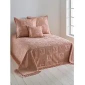 HEINE Betthusse "Tagesdecke Tagesdecke", beige (rosé), B:180cm, Hussen, Betthusse