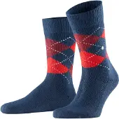 Burlington Socken "Preston" Einheitsgröße 40-46, Argyle-Muster, weiche Haptik