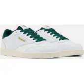 Reebok Sneaker CLASSIC "COURT ADVANCE", Mädchen, Gr. 38,5, grün (weiß, metalgrün, goldmet), Leder, Synthetik, Schuhe Sneaker