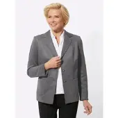 Classic Jackenblazer "Lederimitat-Blazer"