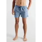 Bugatti Badeshorts mit Logodruck, gestreift, mit Kordelzug, bequem