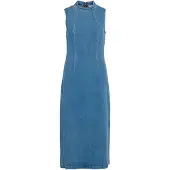 Vila Viwiona Midi Jeanskleid