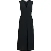 Vila Viskov V-ausschnitt Maxikleid