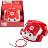 Fisher-Price Nachziehspielzeug Telefon, Babyspielzeug