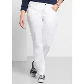 Sheego Stretch-Hose in weiß | Gr.: 46