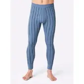 Witt Lange Unterhose, Herren, Gr. 8, 2 Stk., blau (marine, hellblau), 75% Baumwolle, 25% Polyester, Unterhosen Lange Unterhose