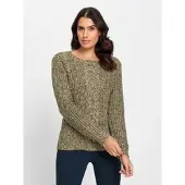 Witt Weiden Pullover in schilf-meliert | Gr.: 44