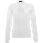 Gipfelstürmer Bluse 450000-4331 in weiß | Gr.: 44