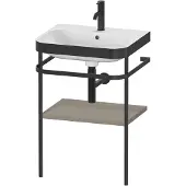Duravit HP4735O9292 Metallk. mit Happy D.2 Plus bodenst.