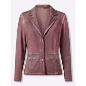 HEINE Sweatblazer in bordeaux | Gr.: 50